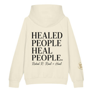 Healed People Heal People™ – Unisex Super Heavyweight Hoodie
